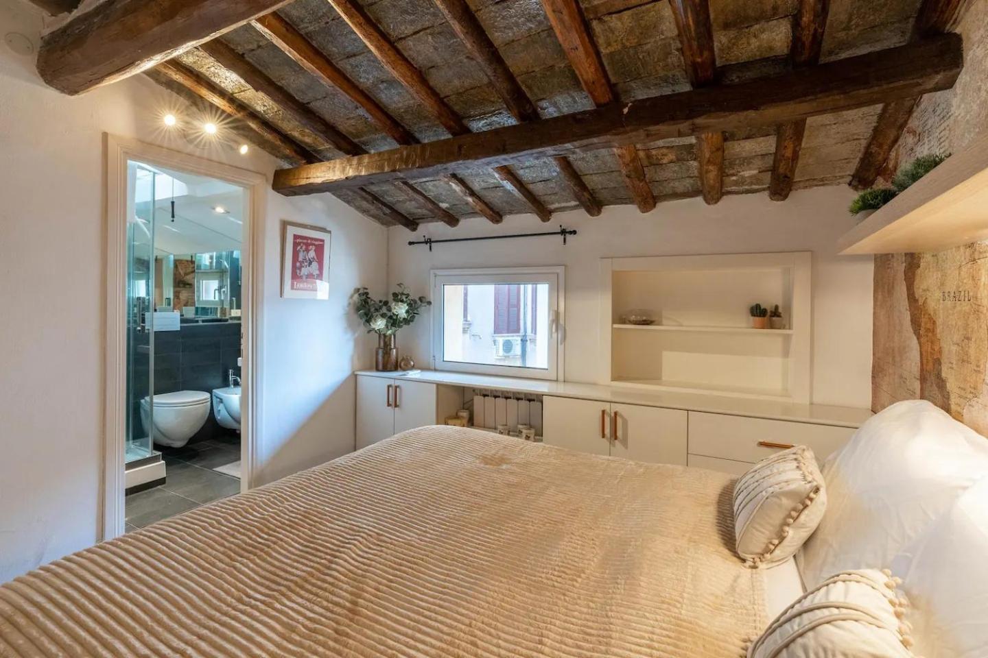 15 Min From Piazza Venezia Skyline Sanctuary In Trastevere Roma Exterior foto