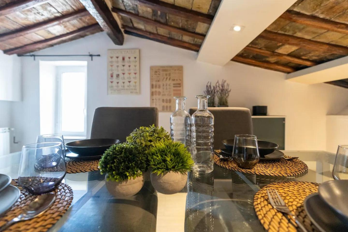 15 Min From Piazza Venezia Skyline Sanctuary In Trastevere Roma Exterior foto