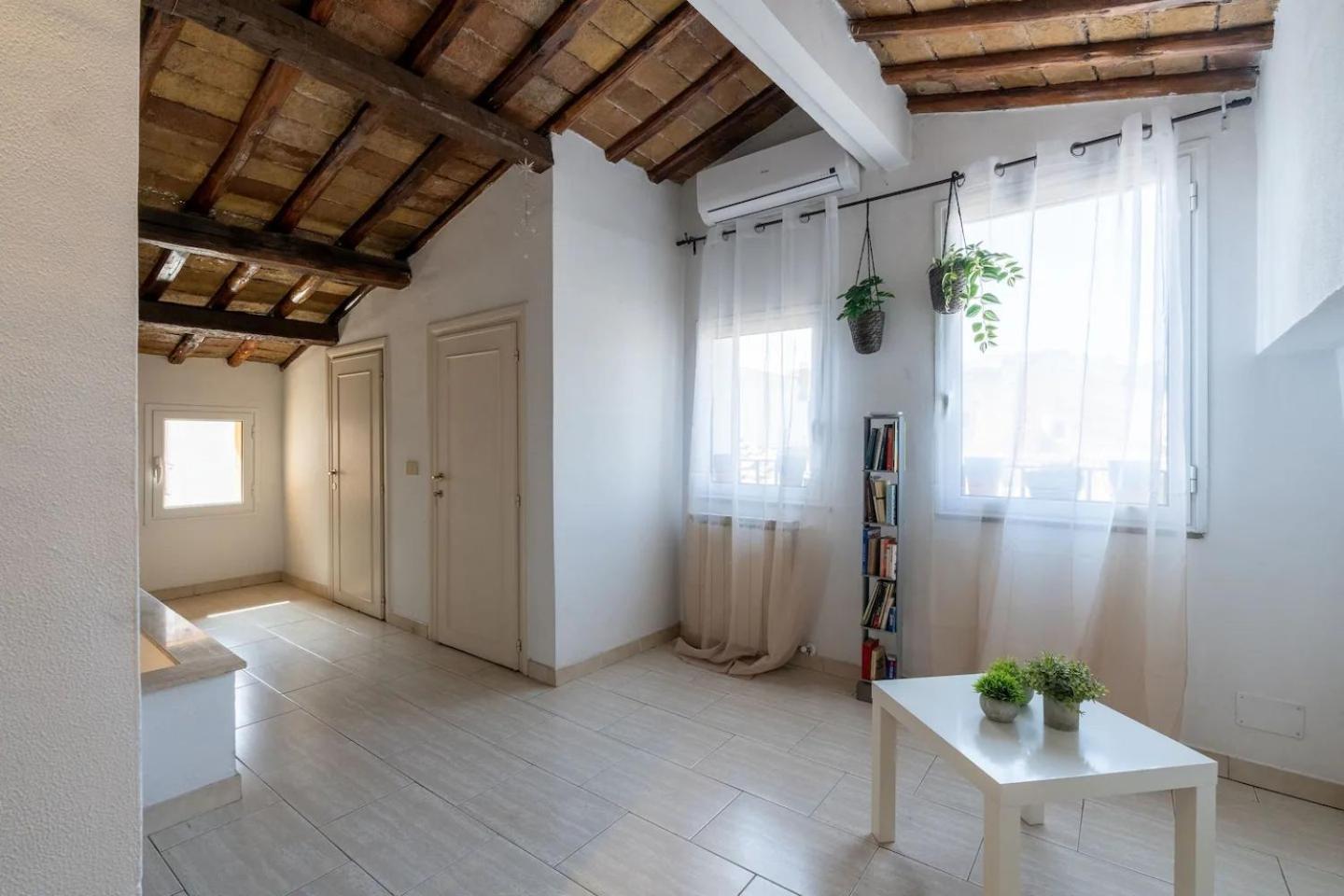 15 Min From Piazza Venezia Skyline Sanctuary In Trastevere Roma Exterior foto