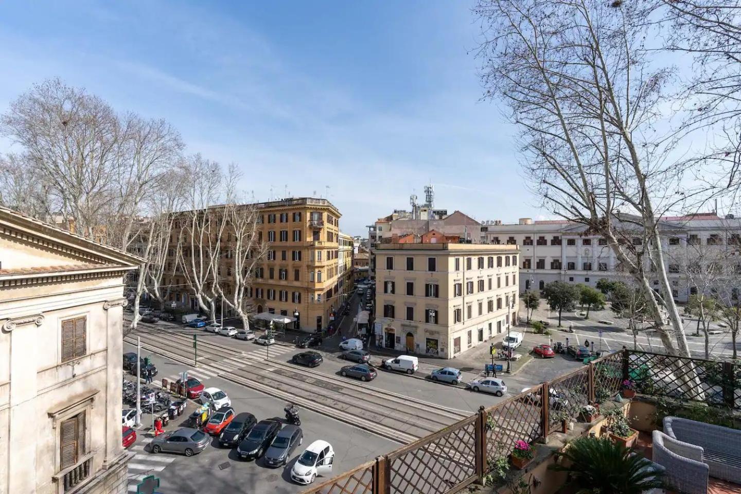 15 Min From Piazza Venezia Skyline Sanctuary In Trastevere Roma Exterior foto