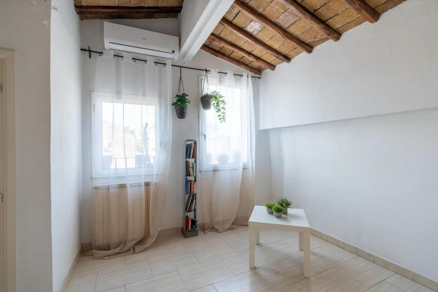 15 Min From Piazza Venezia Skyline Sanctuary In Trastevere Roma Exterior foto