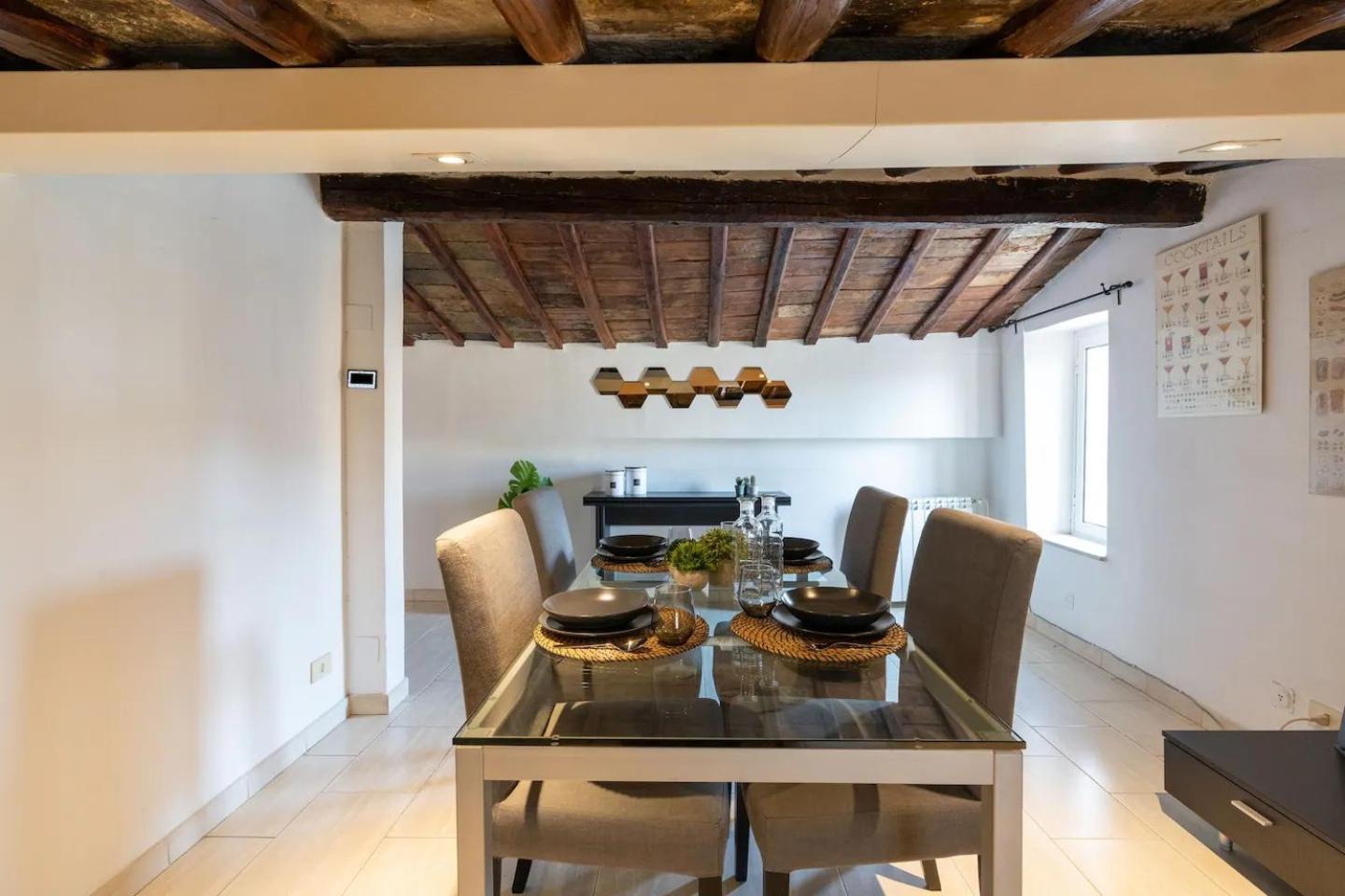 15 Min From Piazza Venezia Skyline Sanctuary In Trastevere Roma Exterior foto