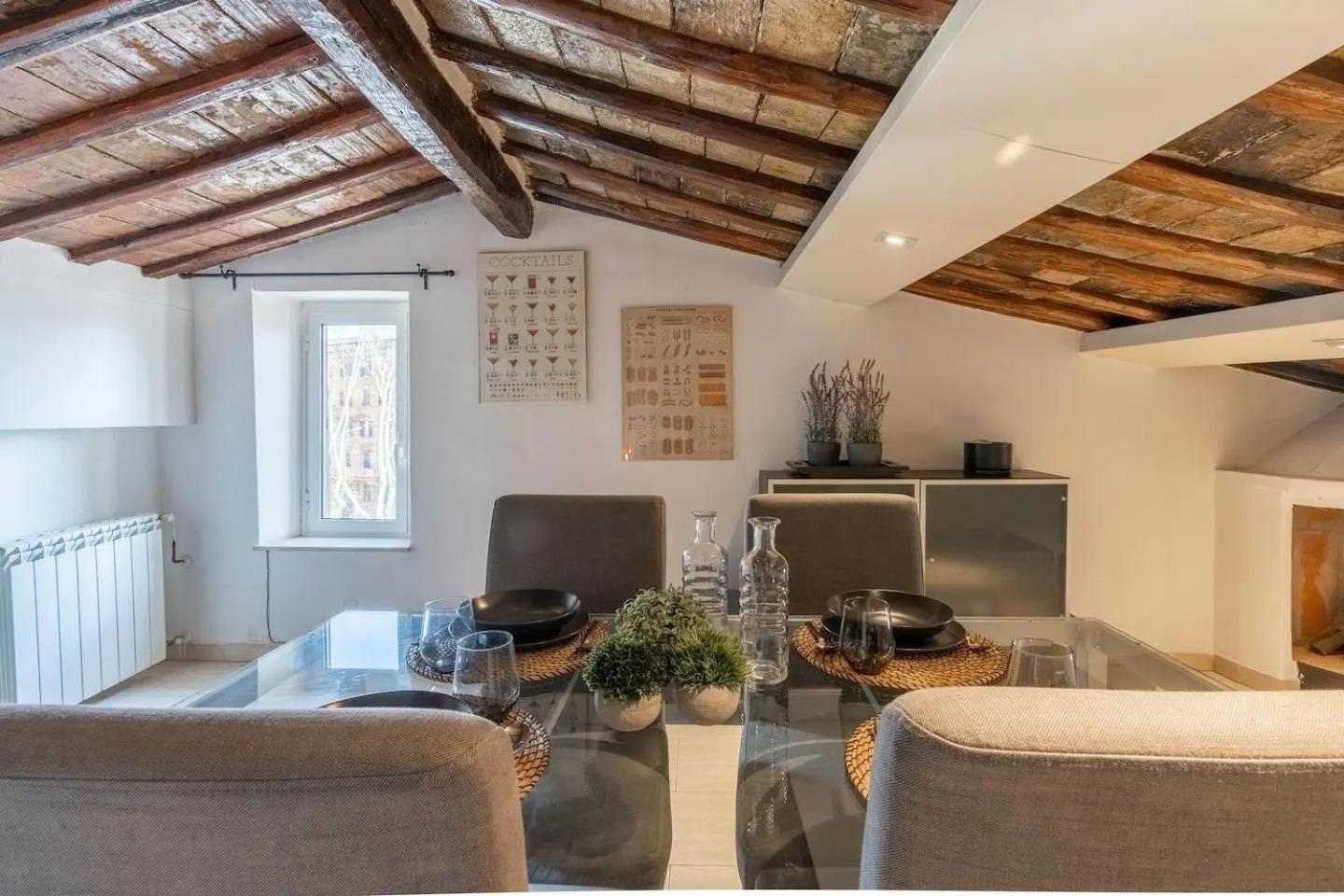 15 Min From Piazza Venezia Skyline Sanctuary In Trastevere Roma Exterior foto